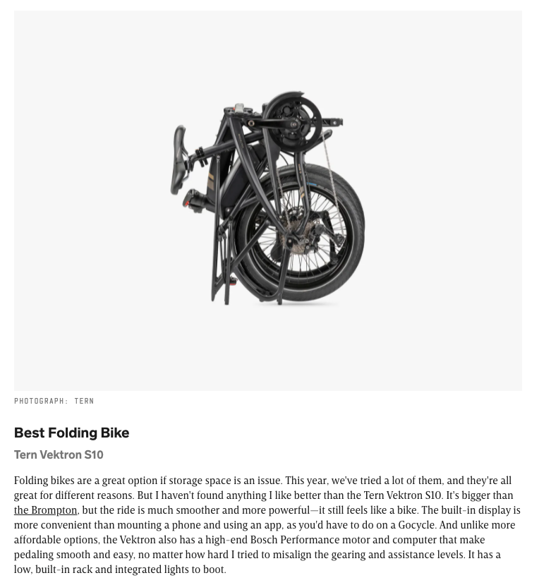 The 13 Best Electric Bikes for Every Kind of Ride - Vektron - WIRED