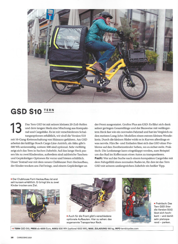 2021.11.22 - Tern GSD S10 - ElektroBike CargoBike
