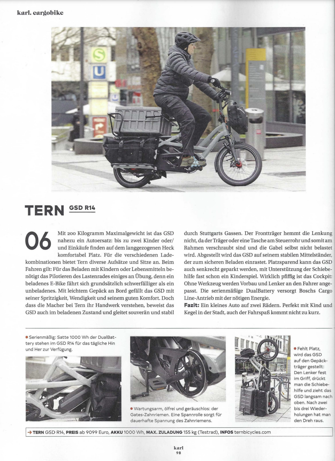 2022.04.01 - Tern GSD R14 - Karl Cargobike
