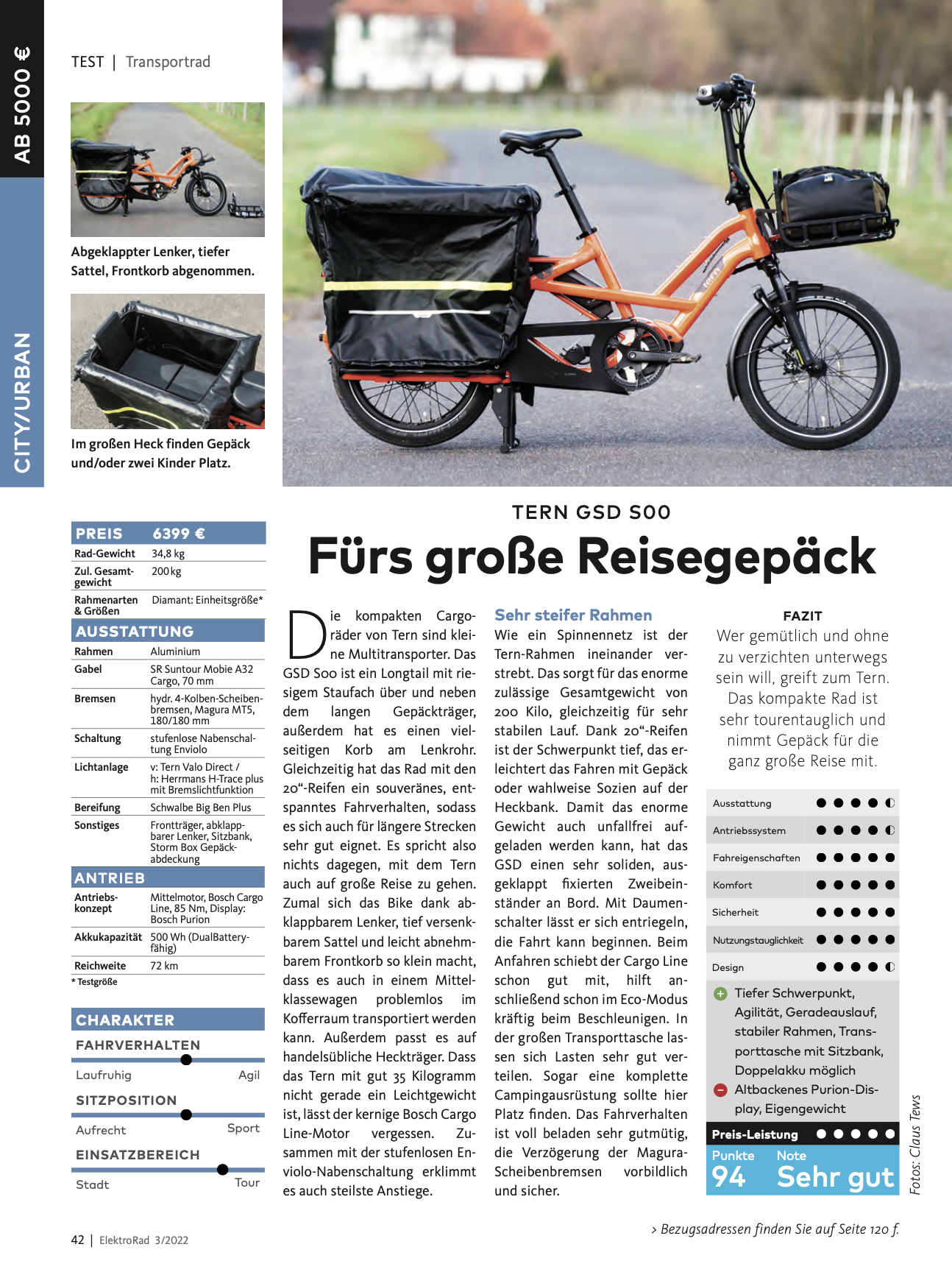 2022.05.01 - Test Reiseräder - ElektroRad