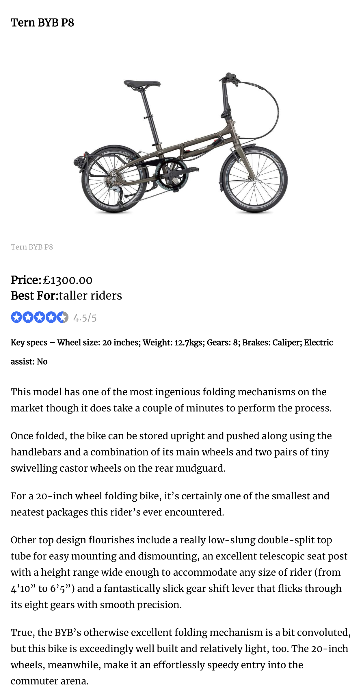 2022.06.27 - Best folding bikes UK 2022 - National World