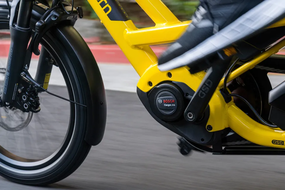 Mid-Drive motor for electric cargo bike