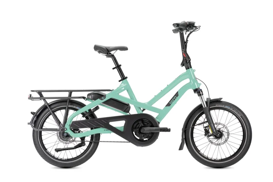 Tern HSD electric cargo bike that can carry an adult