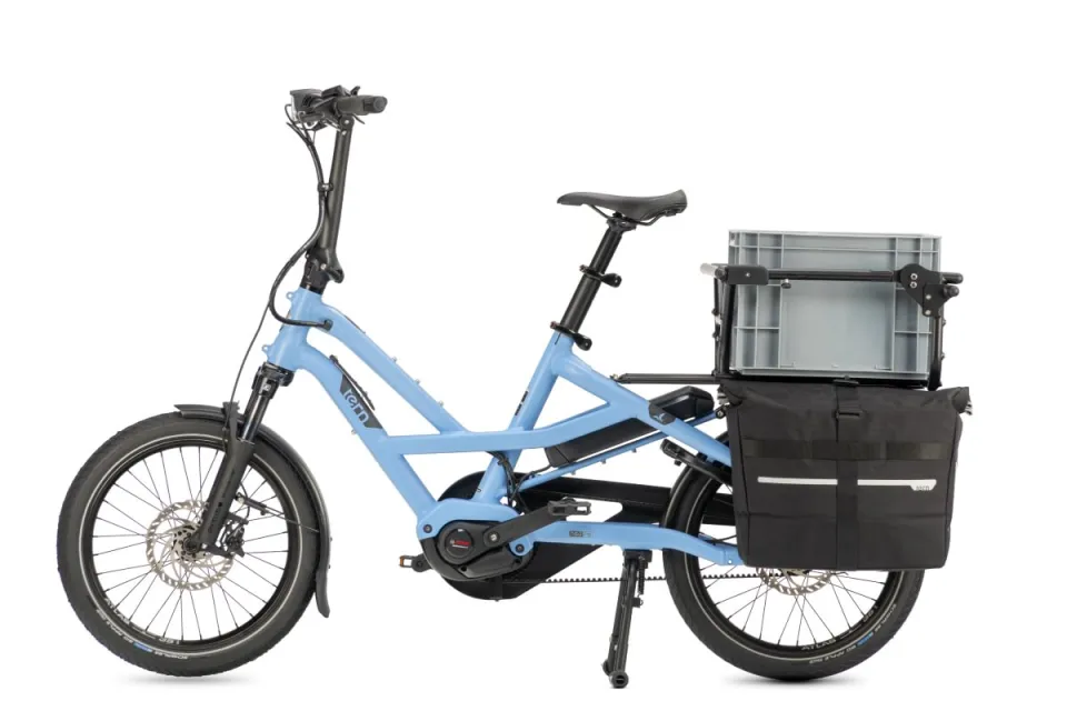 Tern HSD Gen 3 ebike Clubhouse Mini Gen 2 cargo setup