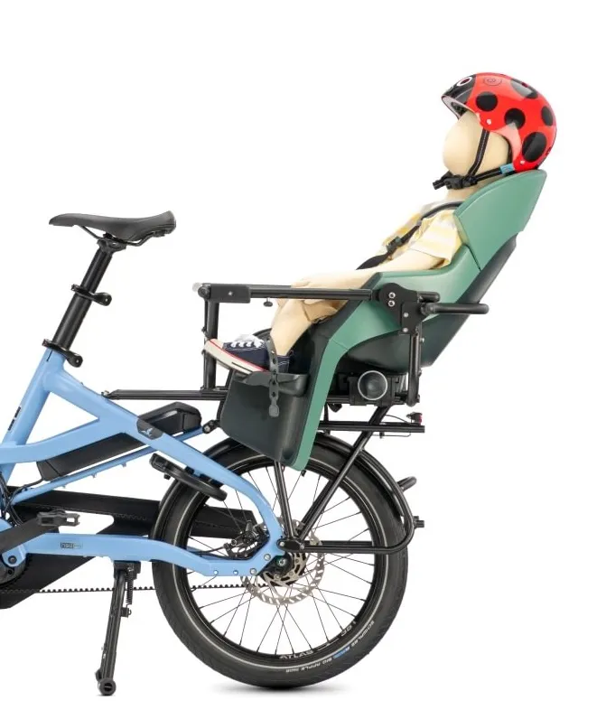 Clubhouse Mini Gen 2 with curved bar fits a reclining Bobike child seat